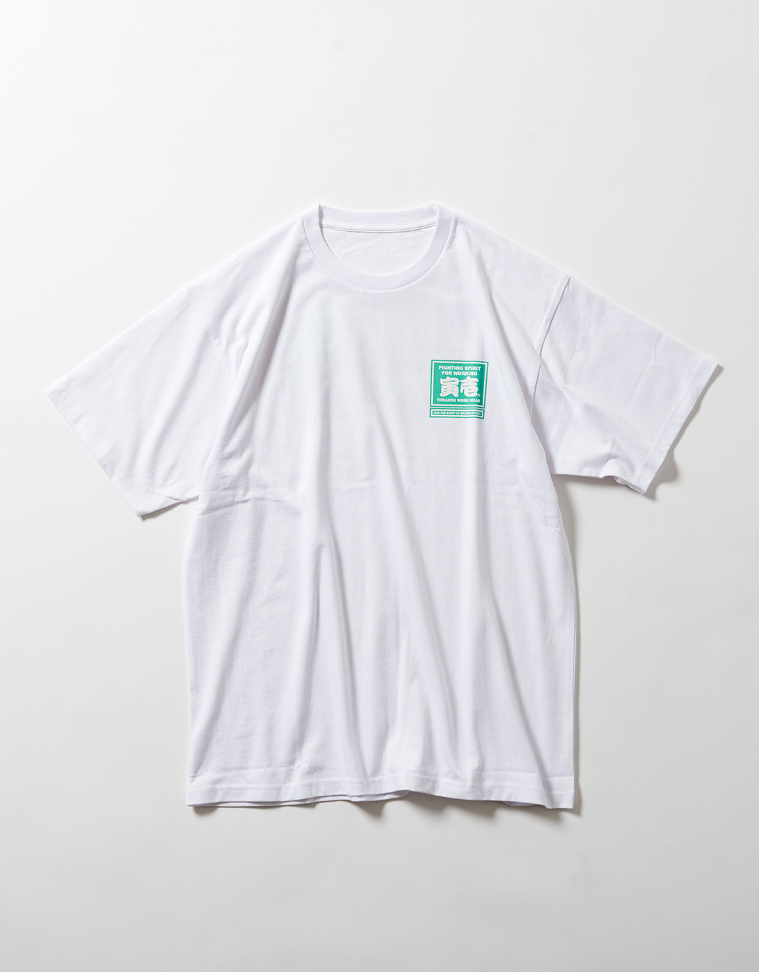 TORA LOGO WORK T-shirts for THE STAFF of ARSHAM STUDIO 1807-618 WHITE