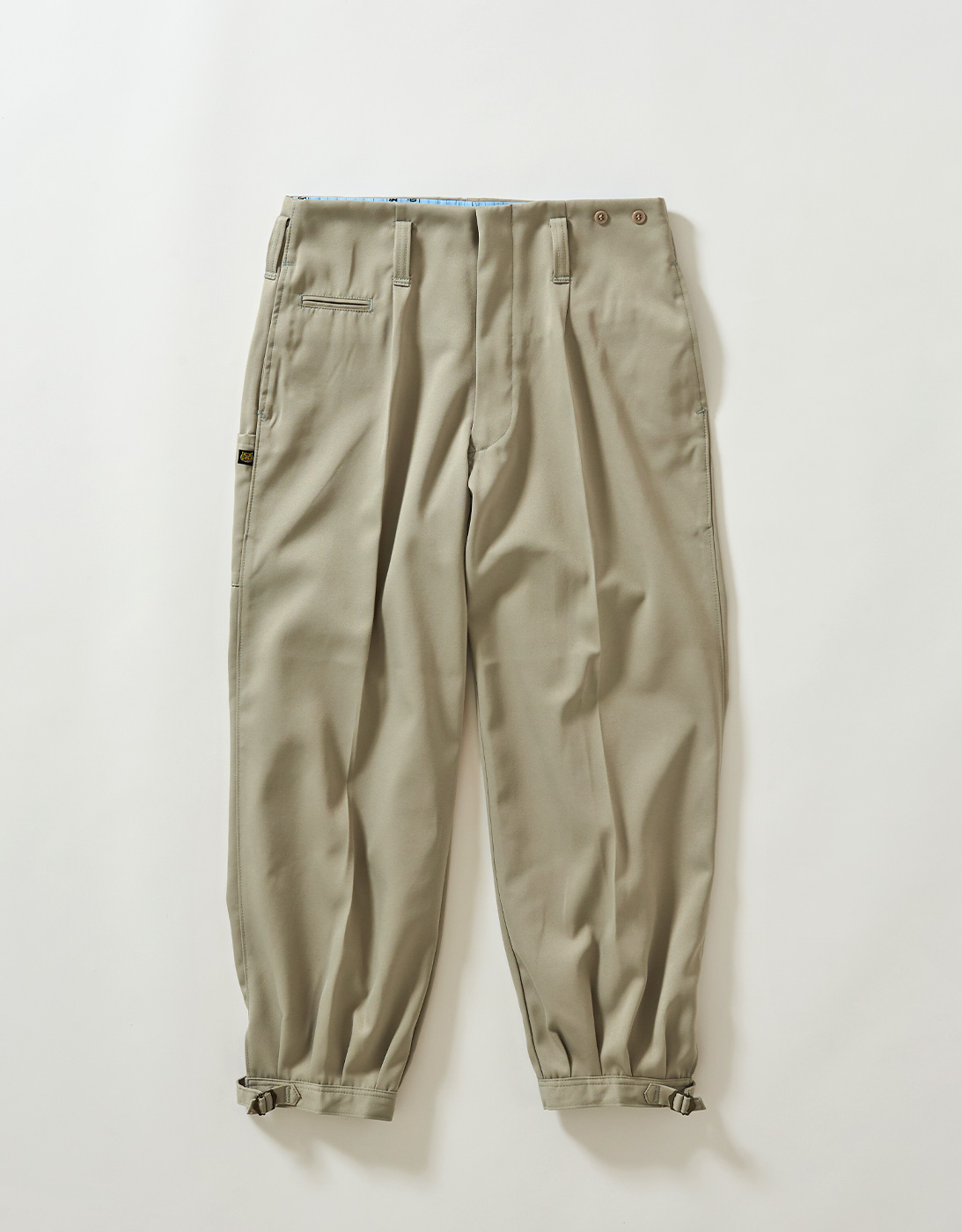 KNICKERBOCKERS PANTS 2530-718 GREEN BEIGE