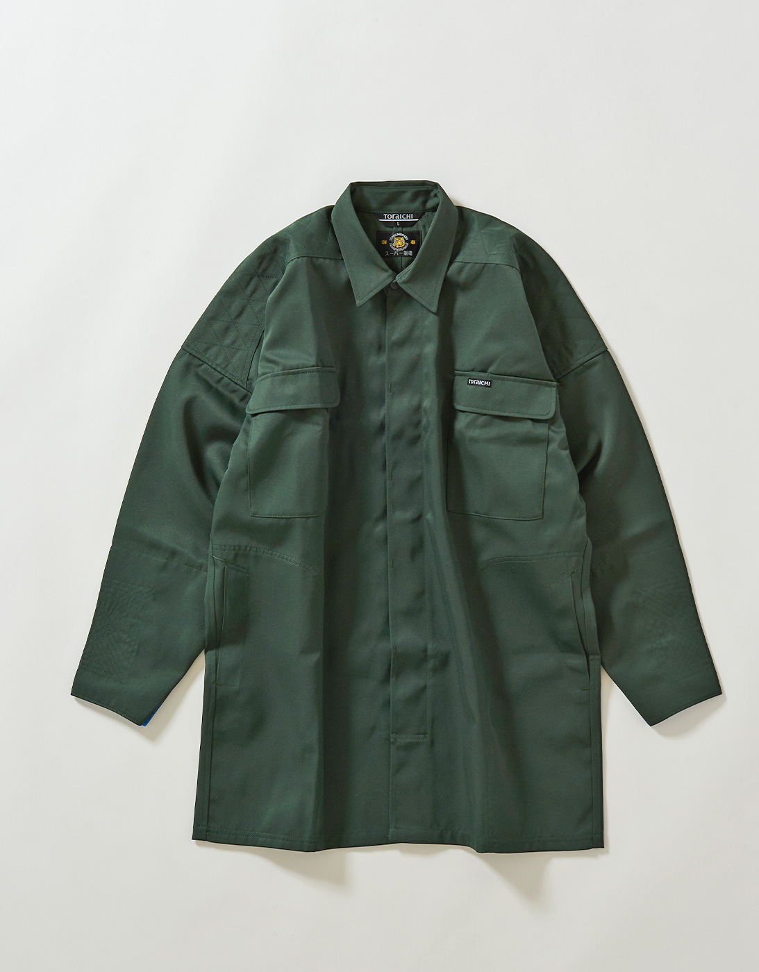 TOBI HEAVY SHIRTS 2530-711 DARK GREEN