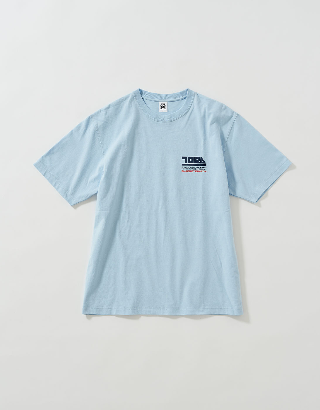 TORAICHI TEE 1811-618 LIGHT BLUE (BlackEyePatch & TORAICHI Collaboration)