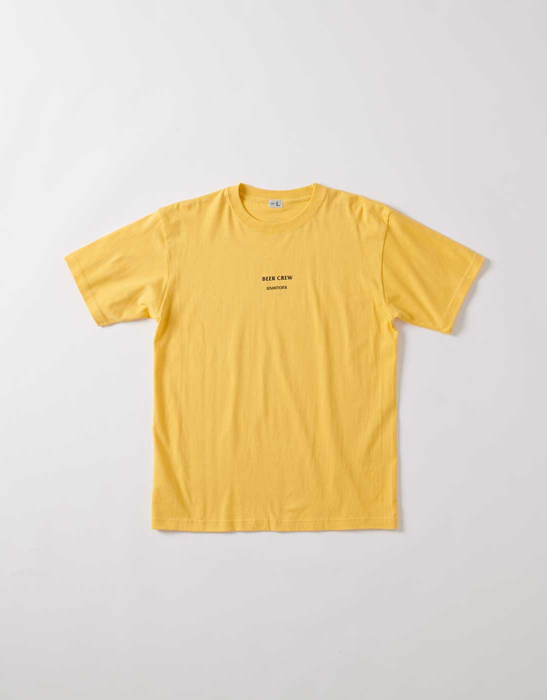 BEER CREW T-SHIRTS 1819-618 YELLOW